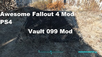 Vault 099 Awesome Player Home Mod Fallout 4 PS4 Mod!