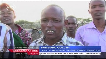 Members of Samburu community living in Isiolo cry foul over operation by security officers