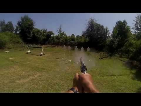 S&W 629 .44 Magnum V-drill with Jerry Miculek!