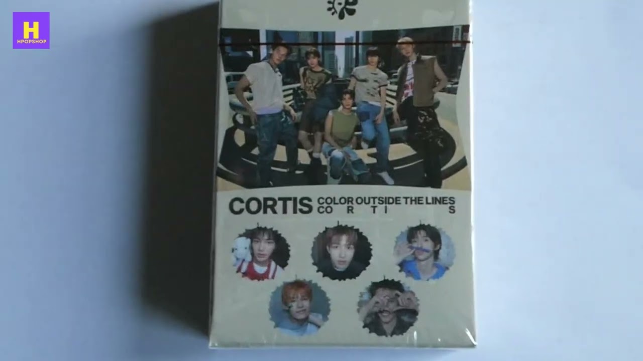 CORTIS COLOR OUTSIDE THE LINES LOMO CARDS GO! WHAT YOU WANT FASHION