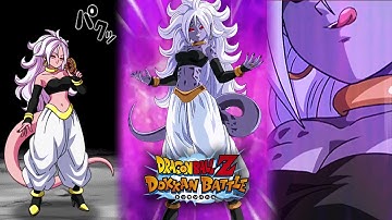 DBZ: Dokkan Battle Android 21 Transformation (100% Rainbow)