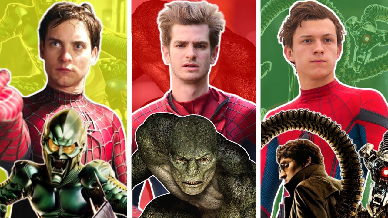 All Spider-Man Movie Villains 2002 - 2023