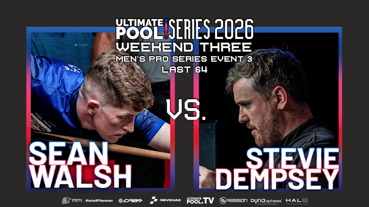 CuePoint billiards news cover image for Professional Showdown at Pro Series Event 3 2026