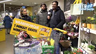 1 minuut gratis winkelen Jumbo Gerrit Roeke Elburg