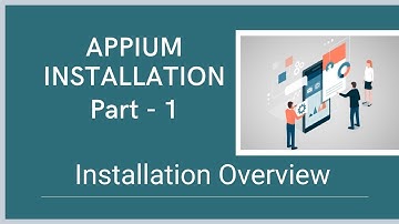 Appium Latest 2020 Installation (Part 1) | Appium Tutorial