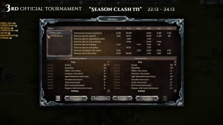 [ENG] Season Clash 3 - Day 2, streamed by colourfit, commented by ImperatorRicardo