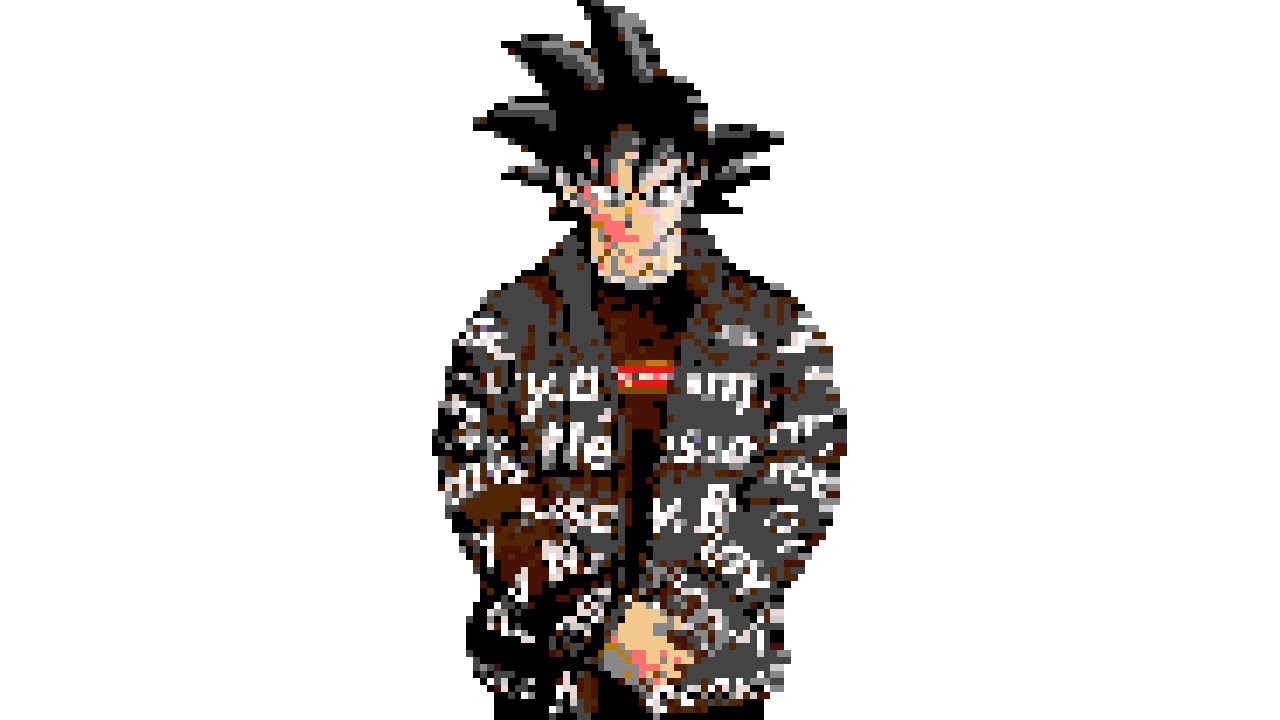 Pixilart - Goku drip by Alejandro882008