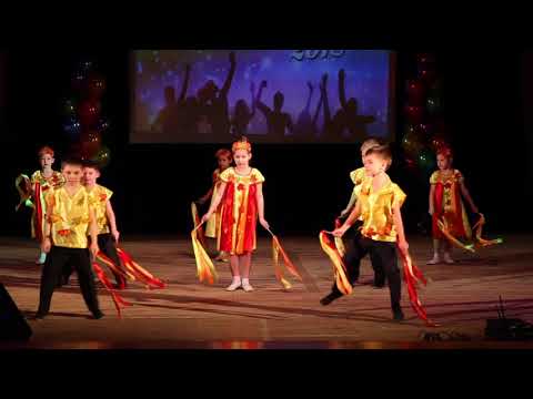 Танец "Чудная пора -  осень", дети 6 лет