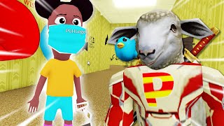 ROBLOX AMANDA IS STUCK IN BACKROOMS MORPHS!!