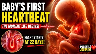 Baby's First Heartbeat ❤️ The Amazing Moment Life Begins#BabysFirstHeartbeat#Pregnancy#BabyDevelop 