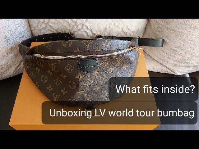 Louis Vuitton Monogram World Tour Bumbag - Preloved Louis Vuitton Bags