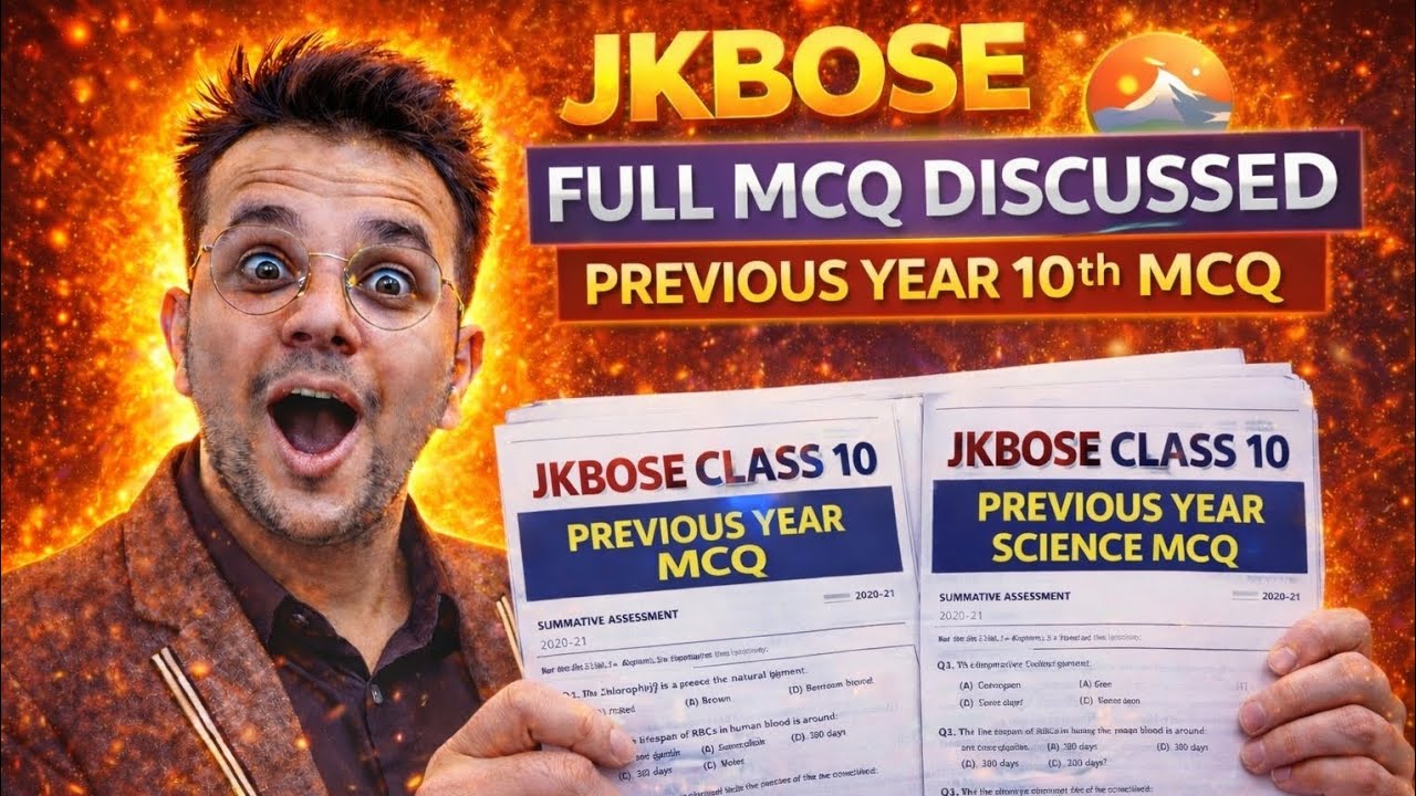 JKBOSE Class 10 Science 2024 | Full Question Paper Discussion | Complete Exam Analysis