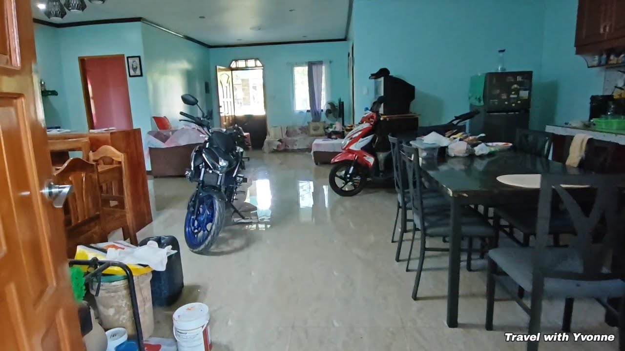 Back here in Bukidnon House and fishpond tour follow me on fb Travel with Yvonne 