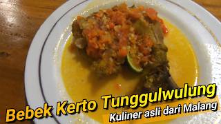 BEBEK KERTO TUNGGULWULUNG MALANG, BEBEK BUMBU BAKAR ASLI MALANG | Makan Seru 170