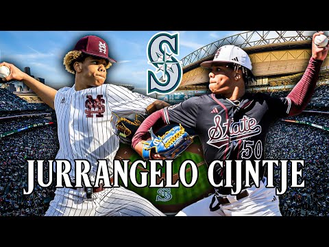Jurrangelo Cijntje- Seattle Mariners Switch-Pitching 1st Rounder