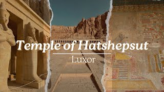 Temple of Hatshepsut Luxor Egypt Walking Tour | 4K HDR