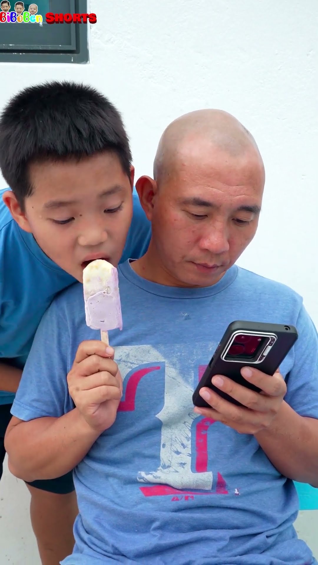 BiBoBen Shorts | Secretly eating dad's ice cream ???
