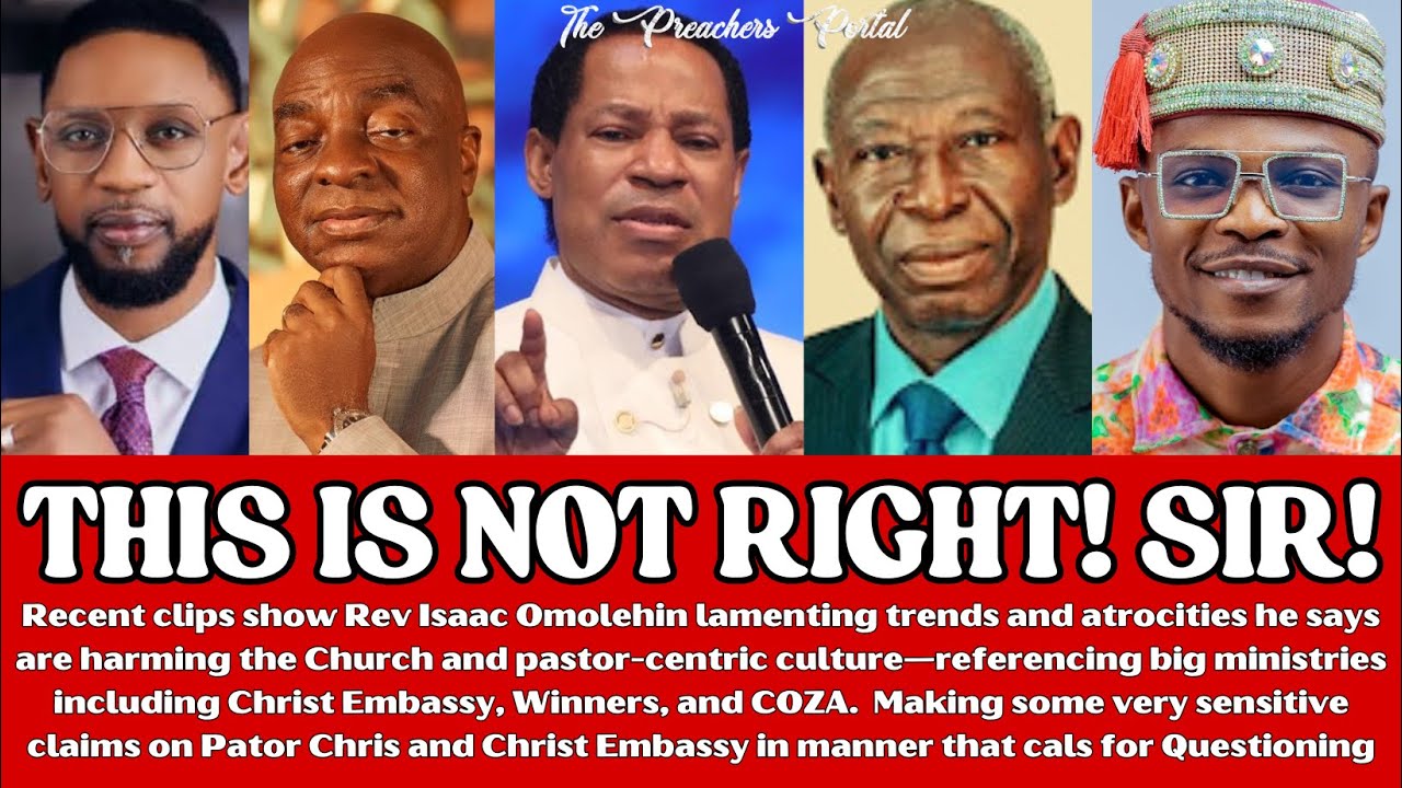 Rev Omolehin on Pastor Chris & Christ Embassy: Testimony Jaga Responds to Trending Video
