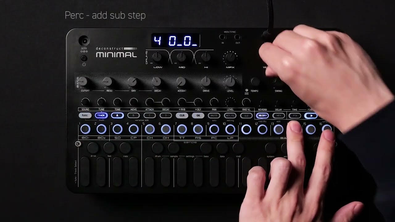 deconstruct MINIMAL – Groovebox for Minimal Techno & House | SONICWARE