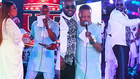 Congrats On Ur Upcoming Wedding! Lanre Teriba To Iyabo Ojo As She & Femi Adebayo Dance With Him