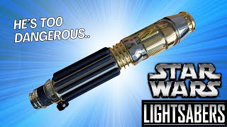 Star Wars Galaxys Edge Mace Windu Legacy Lightsaber Review starwars lightsaber galaxysedge