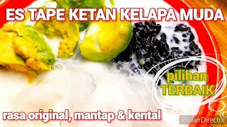 IDE JUALAN ANEKA ES SEGAR !! ES TAPE KETAN HITAM KELAPA MUDA MBAK TAMI MANTUL @MasakanMbakTami