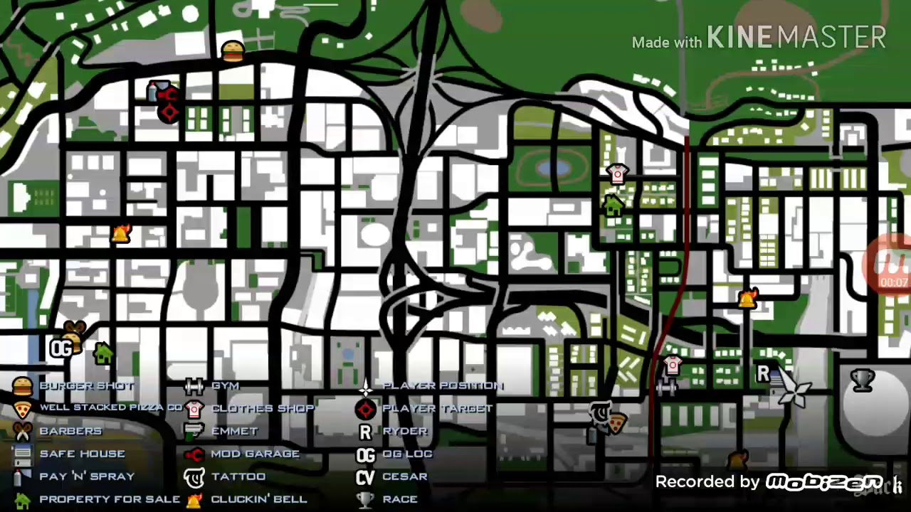 Гта са карта миниган