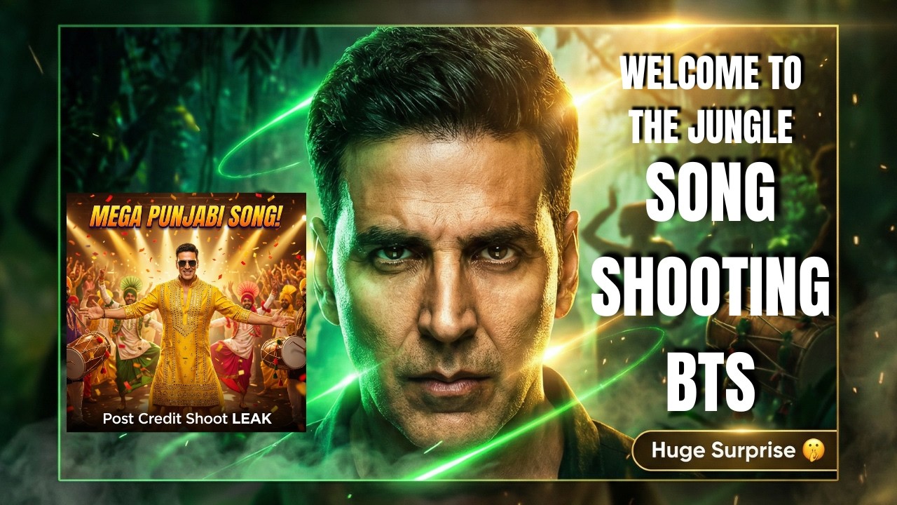 BIG Scoop: Welcome to the Jungle Ends with a Punjabi Banger | Shoot in Full Swing! || AKN