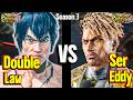Double Law vs Ser Eddy High Level Ranked Matches! INSANE Marshall Law Gameplay - Tekken 8