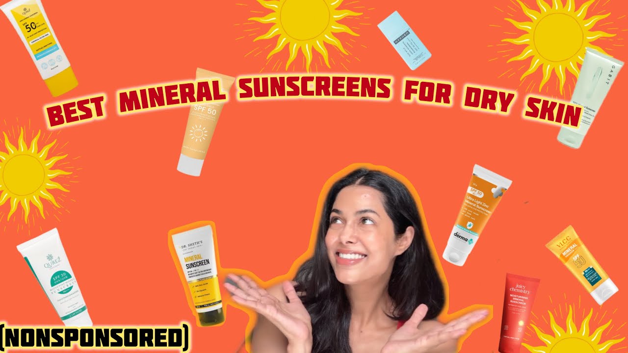 ЛУЧШИЕ МИНЕРАЛЬНЫЕ СОЛНЦЕЗАЩИТНЫЕ КРЕМЫ ДЛЯ СУХОЙ КОЖИ — БЕЗ СПОНСОРОВ 🌞