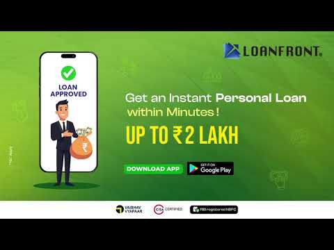 Personal Loan for Salaried Person | Download Loanfront App now! - video from LoanFront