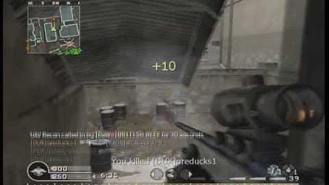 Call of duty 4 No Scope Montage