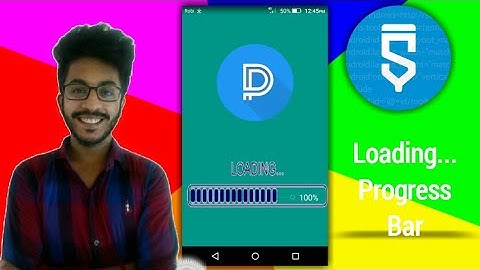 Loading progressBar in Sketchware