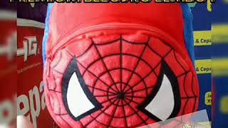 tas anak karakter spidermen