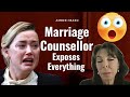 Wow amber heard admitted everything to her marriage counsellor part 1