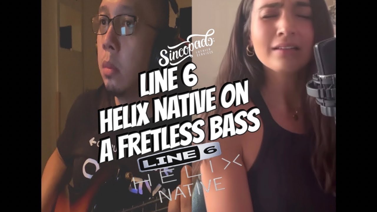 Guarda Squier fretless jazz bass with the Helix Native #line6 #line6helix su YouTube Guarda Squier fretless jazz bass with the Helix Native #line6 #line6helix su YouTube