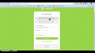 How to Login to Classkick