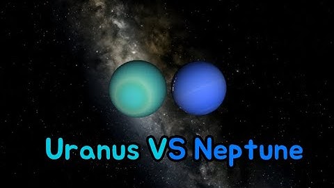Uranus Vs. Neptune [Universe Sandbox]