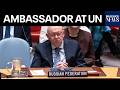 LIVE: Russian Ambassador Speaks At U.N. Stakeout In New York