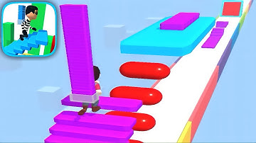 Stair Running Levels Mobile Walkthrough iOS,Android Gameplay New Update Game Max Level #49