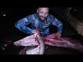 Cleaning a monster fish with a Milwaukee power tool