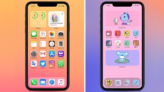 How To Get Custom BT21/BTS App Icons Android/Iphone IOS 14 screenshot 4