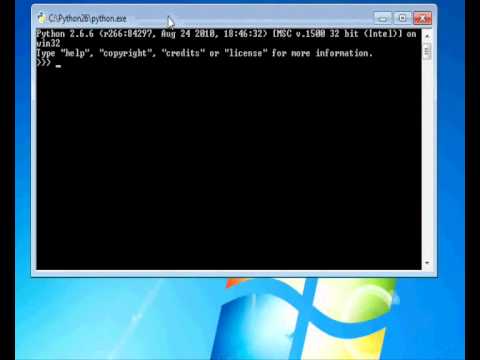 Python Tutorial 1 - Lets start programming with Python