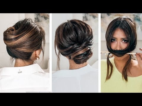 lazy,-👉but-keep-it-elegant-updos-|-2019-spring-hairstyles-for-long-medium-hair