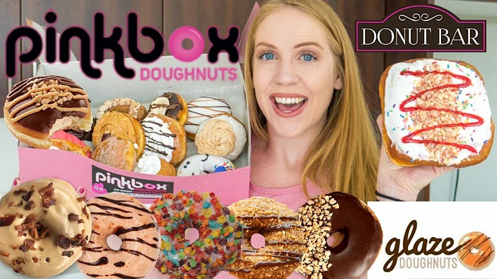 10,000 CALORIE DOMPIERRE DONUT CHALLENGE | FULL DA...