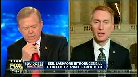 Senator Lankford Discusses Bill To Defund Planned ...
