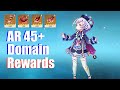 Genshin Impact - AR45 Domain & Weekly Boss Rewards (LvL 90 Dungeon)