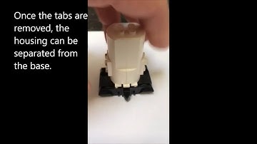 LEGO Monorail Motor Disassembly