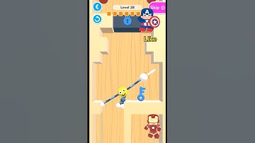 Stretch guy funny games video level 28 cute game #game #games #shorts #funnyvideo #cute