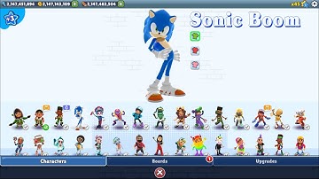 Sonic Boom in Subway Surfers Mod - All Characters Unlocked & All Boards Android Gameplay Guard Chase